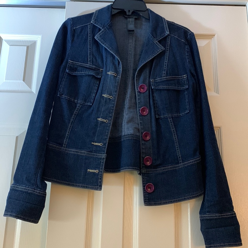 Kenneth Cole New York Size 6 Jean Jacket